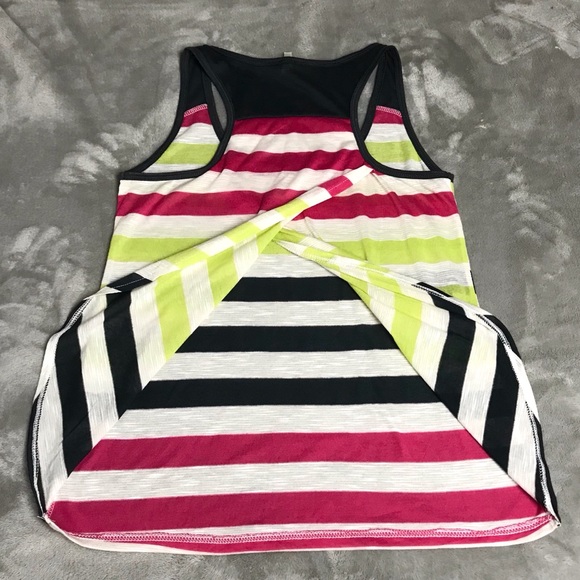 Open Back Stripes Top Tank •Color Story - Picture 4 of 7